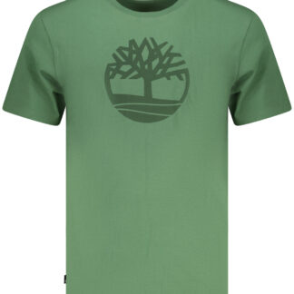 TIMBERLAND MEN'S SHORT-SLEEVE T-SHIRT GREEN