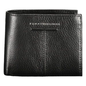 TOMMY HILFIGER BLACK MAN WALLET