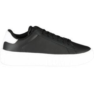 TOMMY HILFIGER BLACK MEN'S SPORTS SHOES