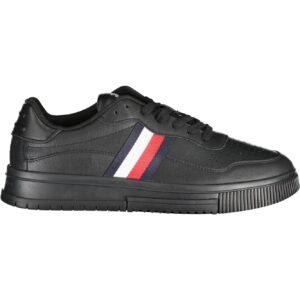 TOMMY HILFIGER BLACK MEN'S SPORTS SHOES