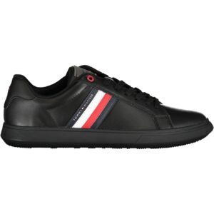 TOMMY HILFIGER BLACK MEN'S SPORTS SHOES