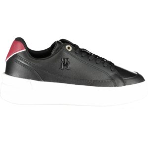 TOMMY HILFIGER BLACK WOMEN'S SPORTS SHOES