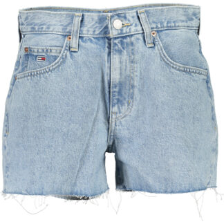 TOMMY HILFIGER JEANS SHORT WOMEN BLUE