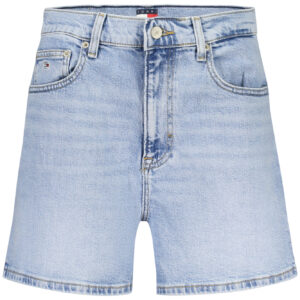 TOMMY HILFIGER JEANS SHORT WOMEN BLUE