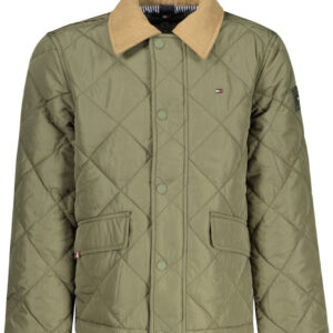 TOMMY HILFIGER KIDS' GREEN JACKET
