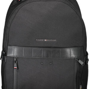 TOMMY HILFIGER MAN BLACK BACKPACK