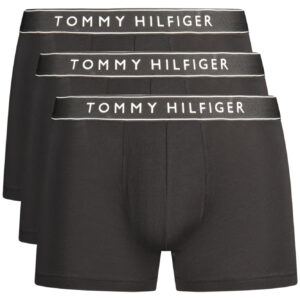 TOMMY HILFIGER MEN'S BLACK BOXER