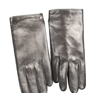 TOMMY HILFIGER MEN'S BLACK GLOVES