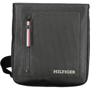 TOMMY HILFIGER MEN'S BLACK SHOULDER BAG