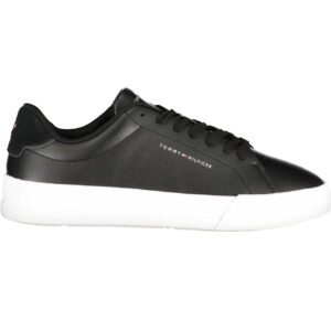 TOMMY HILFIGER MEN'S BLACK SPORTS SHOES