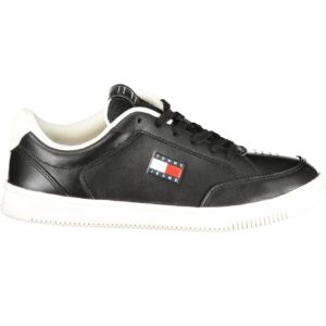 TOMMY HILFIGER MEN'S BLACK SPORTS SHOES