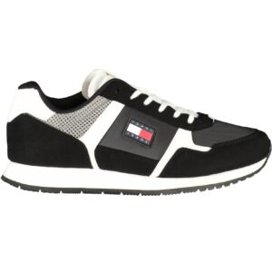 TOMMY HILFIGER MEN'S BLACK SPORTS SHOES