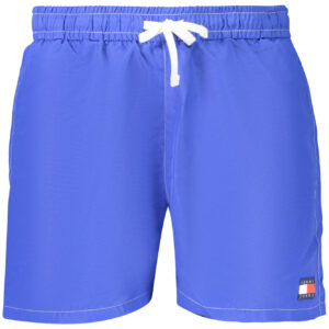 TOMMY HILFIGER MEN'S BLUE BOTTOM SWIMSUIT