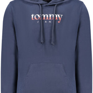 TOMMY HILFIGER MEN'S BLUE ZIP-UP SWEATSHIRT