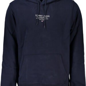 TOMMY HILFIGER MEN'S BLUE ZIPLESS SWEATSHIRT