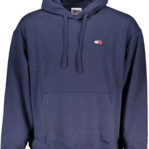 TOMMY HILFIGER MEN'S BLUE ZIPLESS SWEATSHIRT