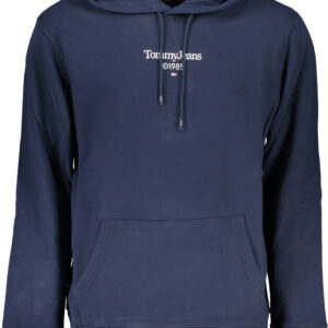 TOMMY HILFIGER MEN'S BLUE ZIPLESS SWEATSHIRT