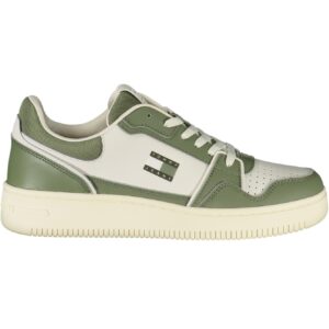 TOMMY HILFIGER MEN'S GREEN SPORTS SHOES