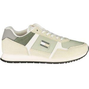 TOMMY HILFIGER MEN'S GREEN SPORTS SHOES