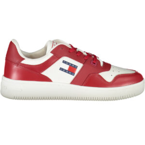 TOMMY HILFIGER MEN'S RED SPORTS SHOES