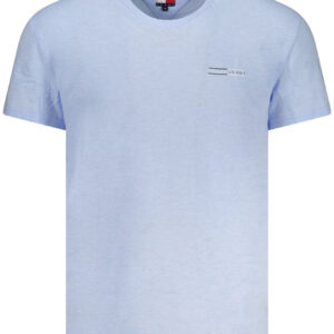 TOMMY HILFIGER MEN'S SHORT SLEEVE T-SHIRT BLUE