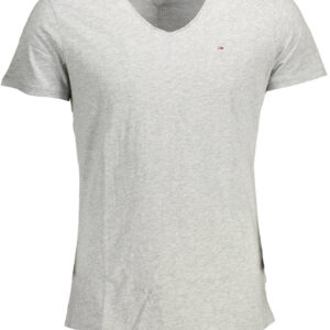 TOMMY HILFIGER MEN'S SHORT SLEEVE T-SHIRT GREY