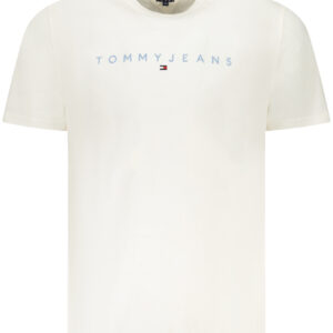 TOMMY HILFIGER MEN'S SHORT-SLEEVE T-SHIRT WHITE