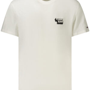 TOMMY HILFIGER MEN'S SHORT-SLEEVE T-SHIRT WHITE