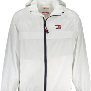 TOMMY HILFIGER MEN'S WHITE SPORTS JACKET