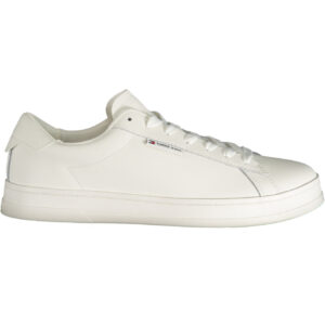 TOMMY HILFIGER MEN'S WHITE SPORTS SHOES