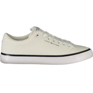TOMMY HILFIGER MEN'S WHITE SPORTS SHOES