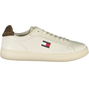 TOMMY HILFIGER MEN'S WHITE SPORTS SHOES