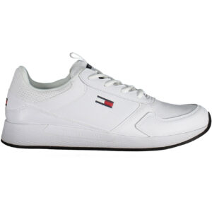 TOMMY HILFIGER MEN'S WHITE SPORTS SHOES