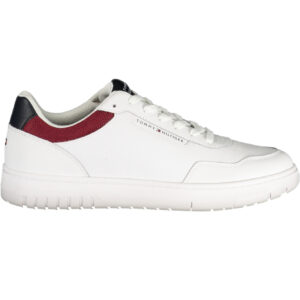TOMMY HILFIGER MEN'S WHITE SPORTS SHOES