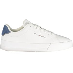 TOMMY HILFIGER MEN'S WHITE SPORTS SHOES