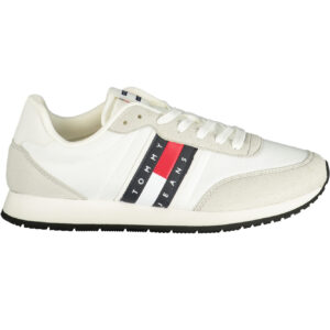 TOMMY HILFIGER MEN'S WHITE SPORTS SHOES