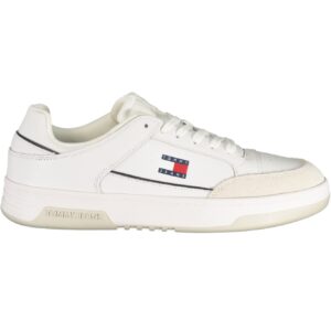 TOMMY HILFIGER MEN'S WHITE SPORTS SHOES