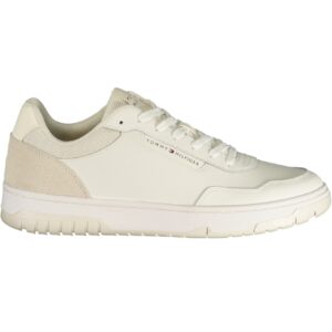 TOMMY HILFIGER MEN'S WHITE SPORTS SHOES