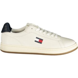 TOMMY HILFIGER MEN'S WHITE SPORTS SHOES