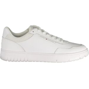 TOMMY HILFIGER MEN'S WHITE SPORTS SHOES