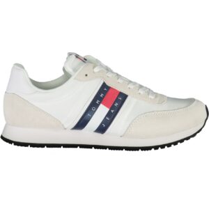 TOMMY HILFIGER MEN'S WHITE SPORTS SHOES