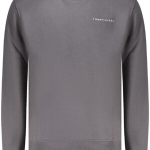 TOMMY HILFIGER MEN'S ZIP-UP SWEATSHIRT GREY