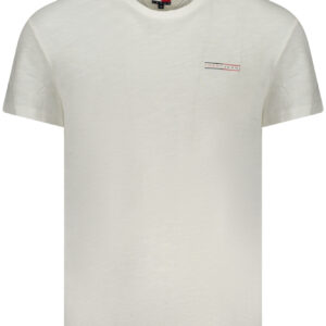 TOMMY HILFIGER SHORT SLEEVE T-SHIRT MEN WHITE