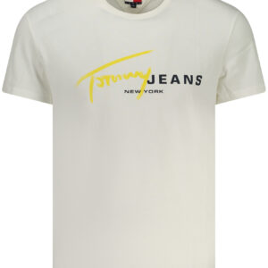 TOMMY HILFIGER SHORT SLEEVE T-SHIRT MEN WHITE
