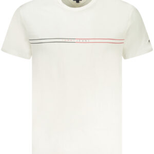 TOMMY HILFIGER SHORT SLEEVE T-SHIRT MEN WHITE