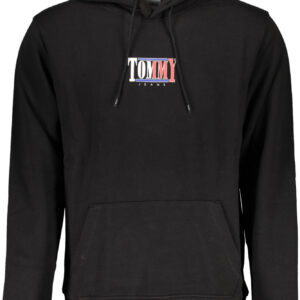 TOMMY HILFIGER SWEATSHIRT WITHOUT ZIP BLACK MAN