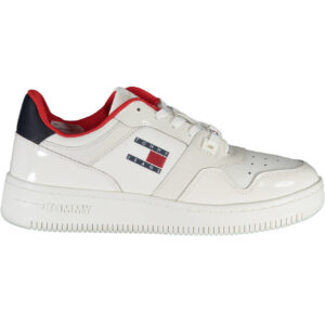 TOMMY HILFIGER WHITE WOMEN'S SPORTS SHOES