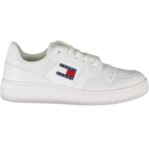 TOMMY HILFIGER WHITE WOMEN'S SPORTS SHOES