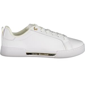TOMMY HILFIGER WHITE WOMEN'S SPORTS SHOES