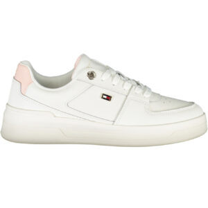 TOMMY HILFIGER WHITE WOMEN'S SPORTS SHOES
